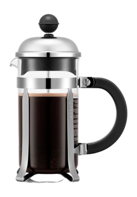 Cafetière à Piston Isotherme En Inox - 350 Ml, 800 Ml Ou 1000 Ml, Double Paroi, Filtre Fin, Bec Verseur Pratique