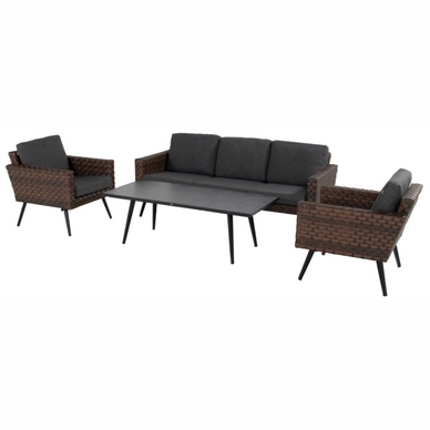 Loungeset Hartman Malta Antracite Grey Olefin