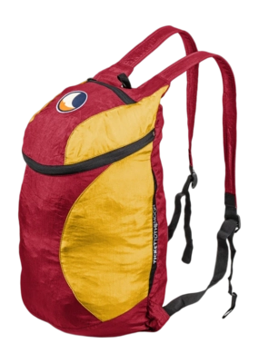 Rugzak Ticket To The Moon Mini Backpack Burgundy Dark Yellow