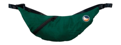 Schoudertas Ticket To The Moon Upcycled Sling Bag Dark Green