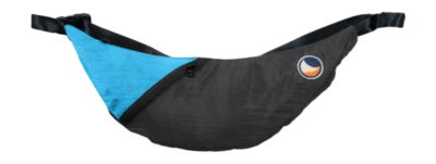Schoudertas Ticket To The Moon Upcycled Sling Bag Dark Grey Aqua