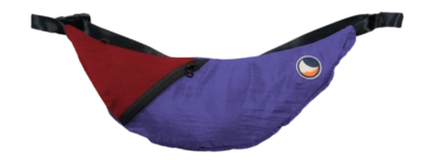 Schoudertas Ticket To The Moon Upcycled Sling Bag Purple Burgundy