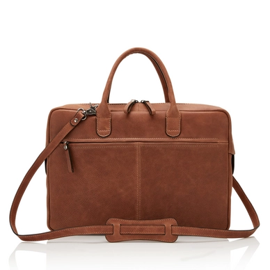 Laptoptas Castelijn & Beerens Carisma 15,6" Cognac
