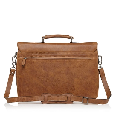 Compacte Laptoptas Castelijn & Beerens Carisma Cognac 15,6"