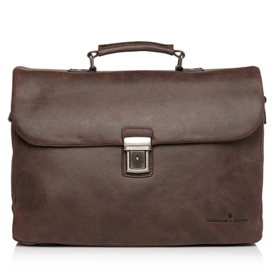 Compacte Laptoptas Castelijn & Beerens Carisma Mocca 15,6"