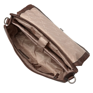 Compacte Laptoptas Castelijn & Beerens Carisma Mocca 15,6"