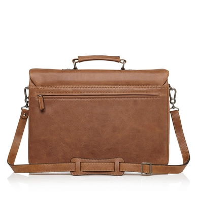 Laptoptas Castelijn & Beerens Carisma Cognac 15,6"