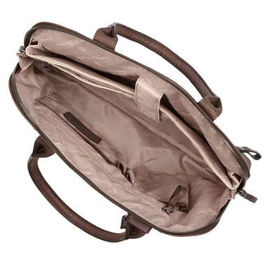 Compacte Dames Laptoptas Castelijn & Beerens Carisma Mocca 13,3"