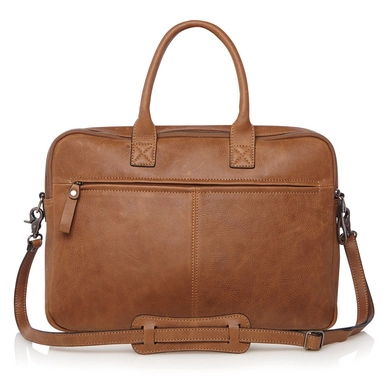 Laptoptas Castelijn & Beerens Carisma Rits Dames Cognac 15,6"