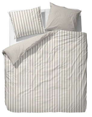 Dekbedovertrek Marc O'Polo Classic Stripe Beige Satijn