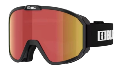 Masque de Ski Bliz Rave Black-White Logo / Orange