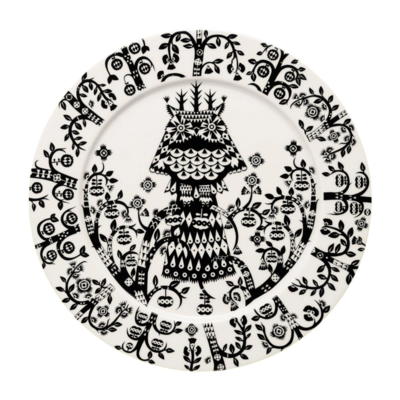 Essensteller Iittala Taika Schwarz 27 cm