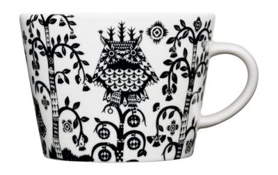 Cappuccino Cup Iittala Taika Black 200 ml