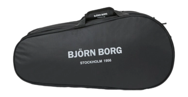 Padel Tas Björn Borg Unisex Ace Padel Racket Bag L Black Beauty