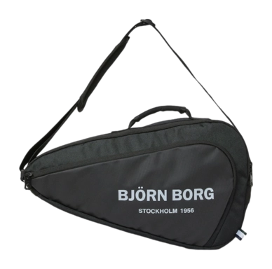 Padel Tas Björn Borg Unisex Ace Padel Racket Bag S Black Beauty