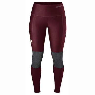 Legging Fjällräven Femme Abisko Trekking Tights Dark Garnet