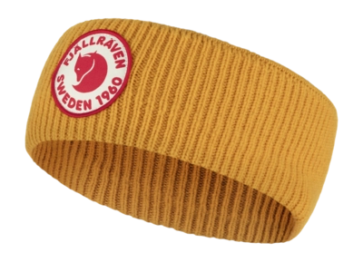 Headband Fjällräven 1960 Logo Headband Mustard Yellow
