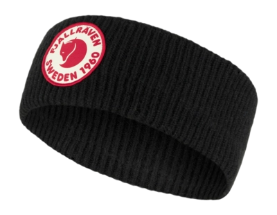 Bandeau Fjällräven 1960 Logo Headband Black