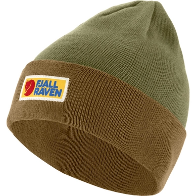 Bonnet Fjällräven Vardag Classic Beanie Buckwheat Marron Laurel Green