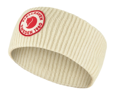 Hoofdband Fjällräven 1960 Logo Headband Chalk White
