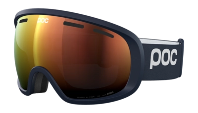 Masque de Ski POC Unisexe Fovea Apatite Navy/Partly Sunny Orange