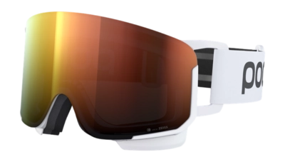 Skibril POC Unisex Nexal Hydrogen White/Partly Sunny Orange