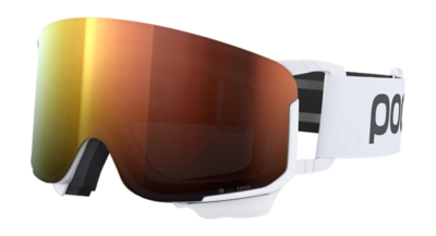 Skibrille POC Nexal Mid Unisex Hydrogen White / Partly Sunny Orange
