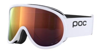 Masque de Ski POC Unisexe Retina Hydrogen White/Partly Sunny Orange