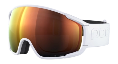 Skibrille POC Zonula Hydrogen Unisex White / Partly Sunny Orange