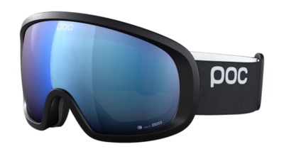 Skibril POC Unisex Fovea Mid Uranium Black/Partly Sunny Blue