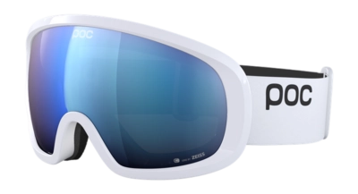 Skibril POC Unisex Fovea Mid Hydrogen White/Partly Sunny Blue
