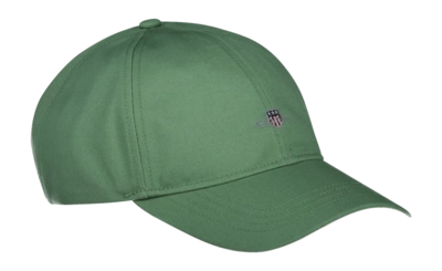 Pet GANT Men Shield Cotton Twill Cap Kalamata Green 25