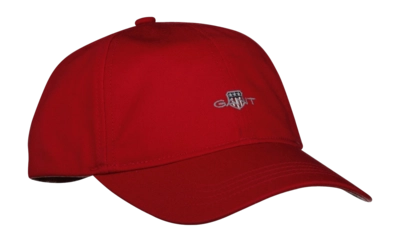 Pet GANT Men Shield Cotton Twill Cap Ruby Red 25