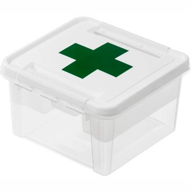 Storage Container Orthex SmartStore Deco 12 First Aid White