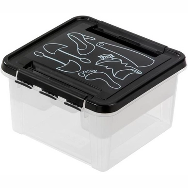 Opbergbox Orthex SmartStore Deco 12 Shoe Black