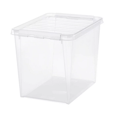 Boîte de Stockage Orthex Smartstore Collect avec Séparateurs et Couvercle White/Taupe 76 L