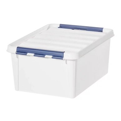Aufbewahrungsbox Orthex Smartstore Collect mit Trennwänden und Deckel Schwarz/Taupe 76 L