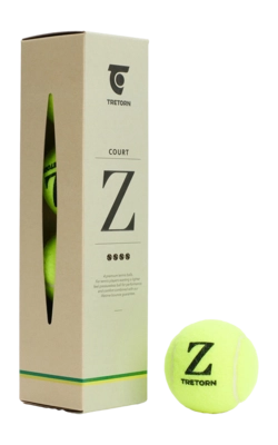 Tennis Ball Tretorn Z Court 4 Pack (Box 30x4)