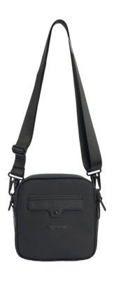 Schoudertas Tretorn Unisex PU Crossbody Bag Jet Black