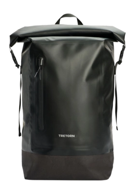 Rugzak Tretorn Unisex LYA Rolltop Jet Black