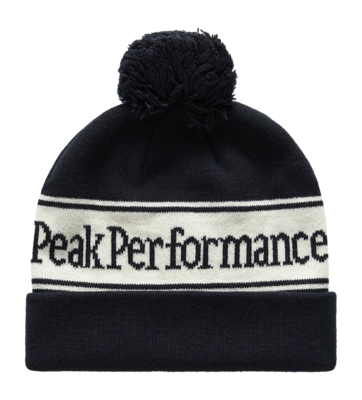 Muts Peak Performance Unisex Pow Hat Black-Vintage White