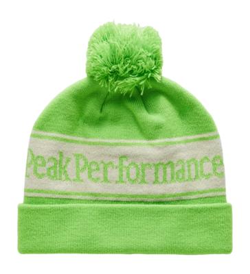 Beanie Peak Performance Unisex Pow Hat Stand Out Green-Sand Fog