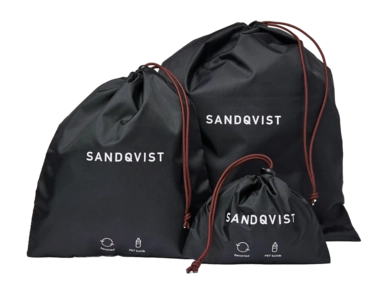 Mallettes Sandqvist 3 Pack Sac Noir (3-Pièces)