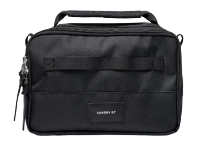 Schultertasche Sandqvist Olof Unisex Black