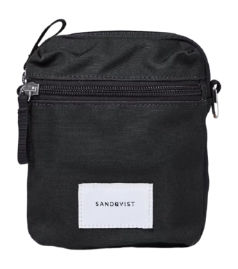 Schoudertas Sandqvist Sixten Vegan Black 24