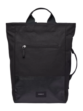 Rugzak Sandqvist Tony Vegan Black With Coating