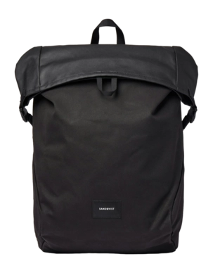 Rugzak Sandqvist Alfred Black With Black Webbing 24