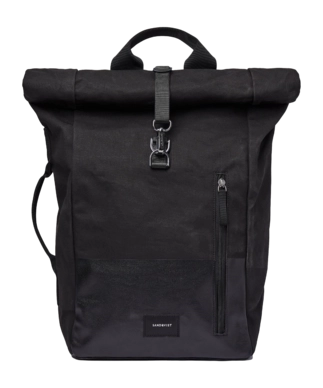 Rugzak Sandqvist Dante Vegan Black With Coating 24