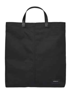 Sac à Main Sandqvist Frankie Black With Black Leather