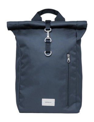 Sac à Dos Sandqvist Ground Rolltop Navy Avec Sangle Navy L